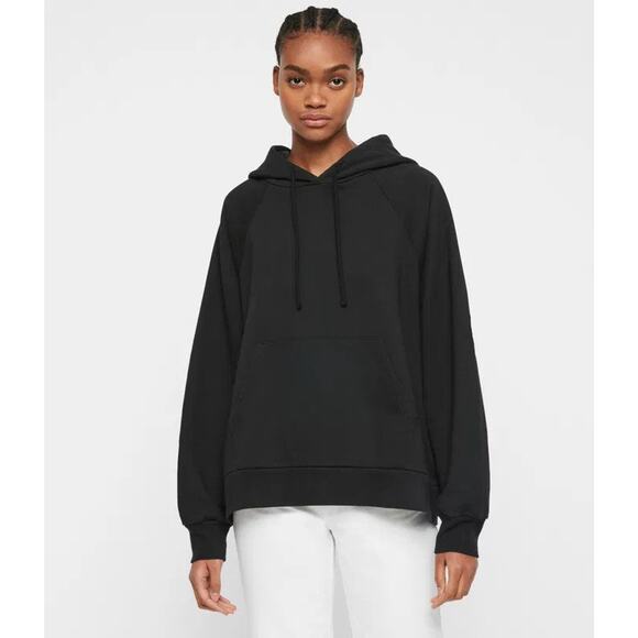 All Saints Tops - ALLSAINTS Talon Embroidered Hoodie Sweatshirt - S